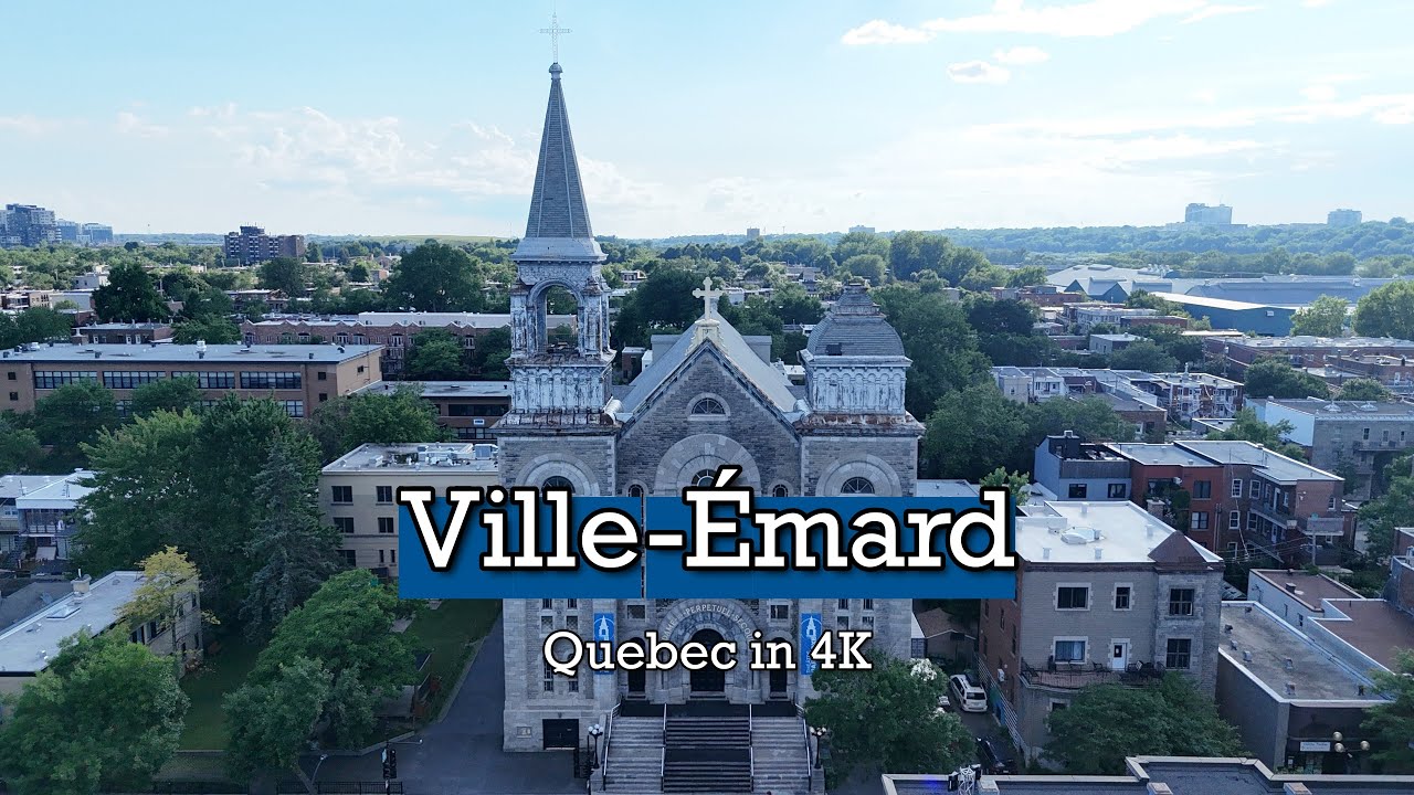 Ville-Émard and Paradox Theatre, Montreal (Quebec in 4K)