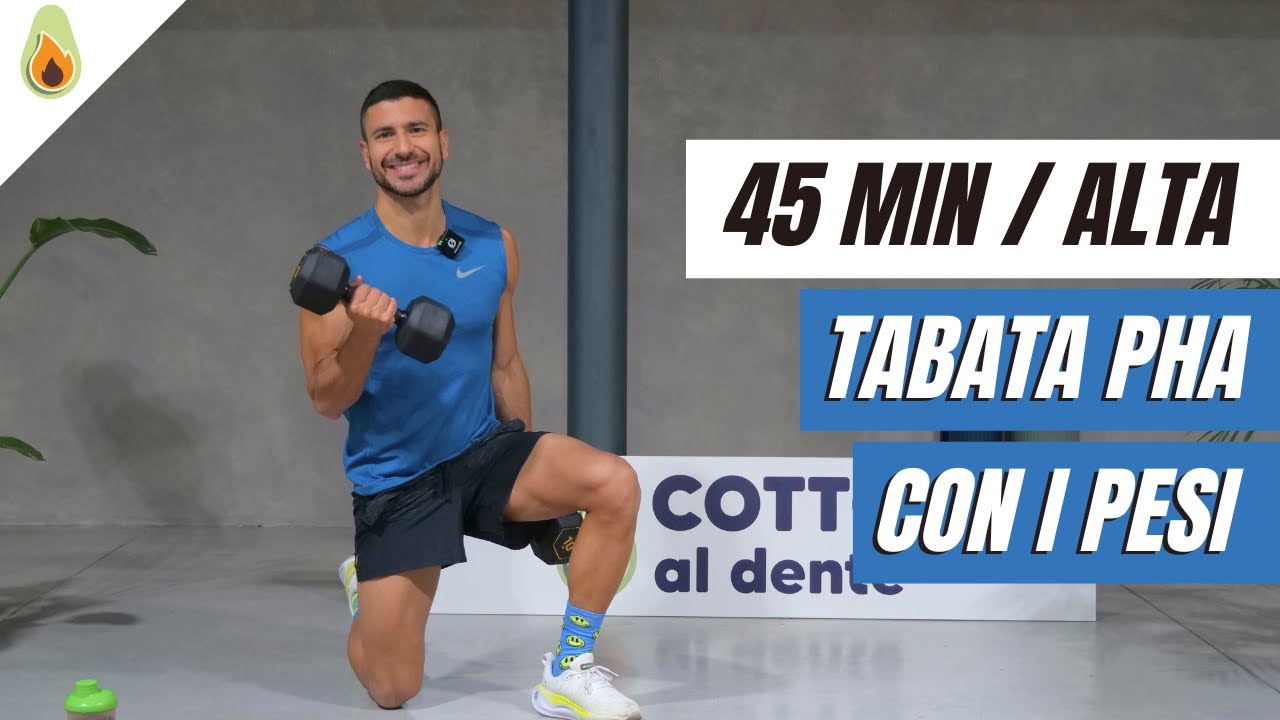 TABATA PHA - Total body coi pesi| Cotto al Dente
