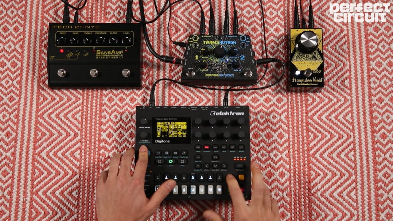 Boredbrain Transmutron Dual FX Loop Crossover Filter Pedal