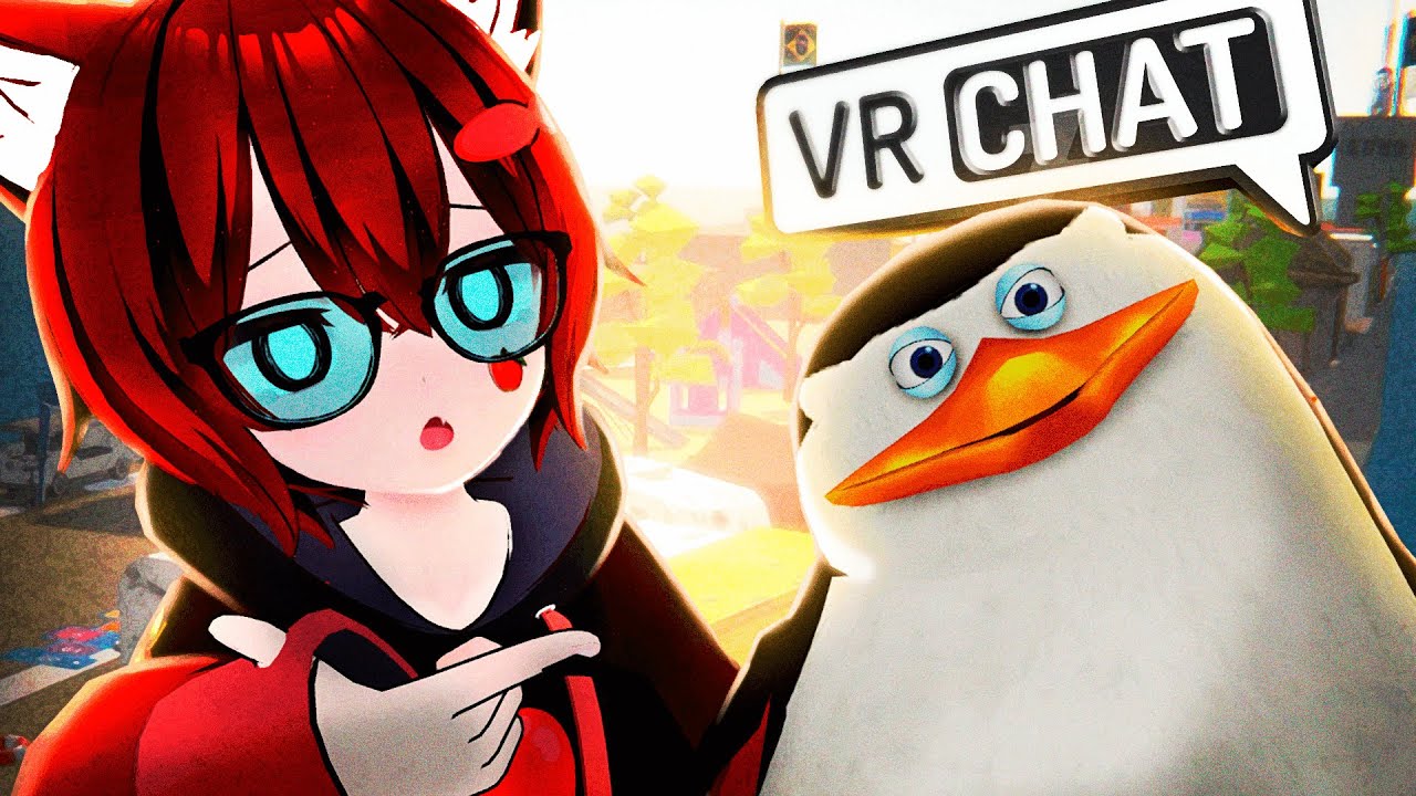 😱 Encontrei o DUBLADOR do CAPITÃO DOS PINGUINS no VRCHAT 🐧