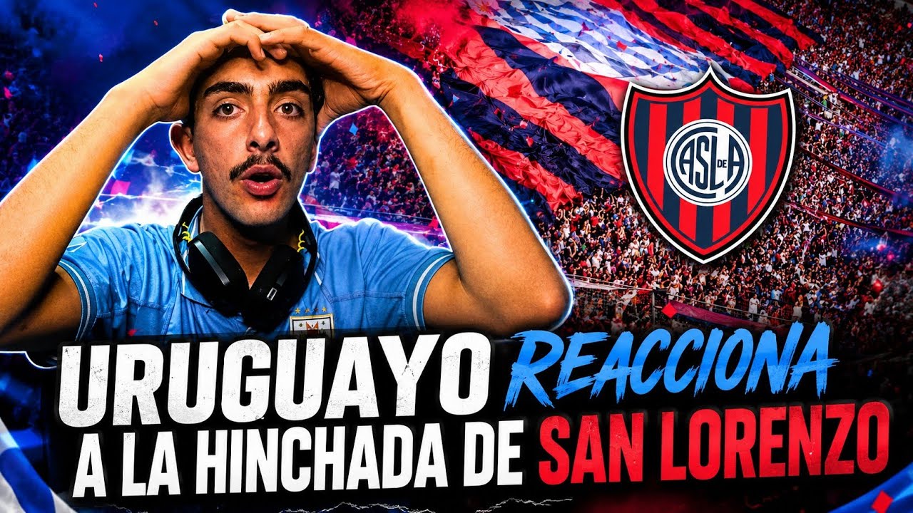 REACCIÓN a la HINCHADA de SAN LORENZO- HINCHA DE PEÑAROL REACCIÓNA A LA GLORIOSA BUTTELER