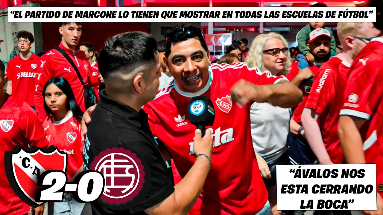 REACCIÓN CON HINCHAS 🎙👹 - INDEPENDIENTE 2-0 LANÚS - FECHA 5 - LIGA ARGENTINA - APERTURA🏆