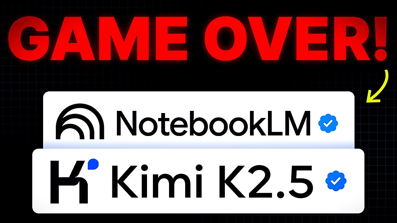 NoteBookLM + Kimi K2.5 — это просто НЕЧТО! 🤯