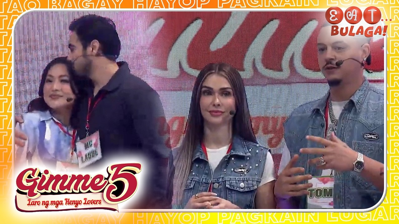 Rita Daniela, Daiana Menezes at Baninay Bautista with their partners sa Gimme 5! | Feb. 21, 2026