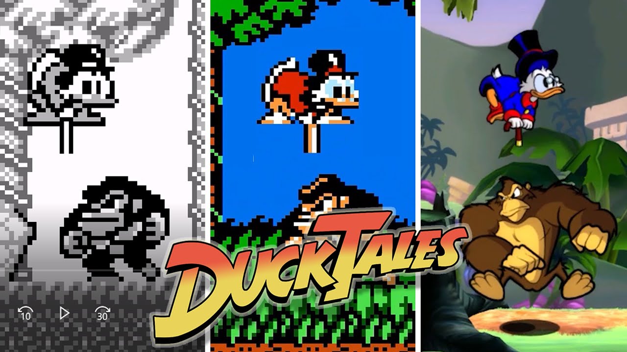 DuckTales - Versions Comparison (HD 60 FPS)