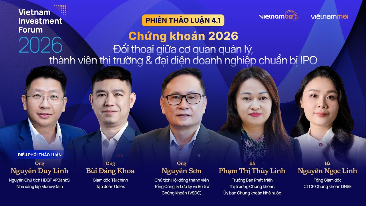 Sau n&acirc;ng hạng: Triển vọng thị trường & s&oacute;ng IPO | G&oacute;c nh&igrave;n 3 b&ecirc;n | Phi&ecirc;n 4.1 | VIF 2026