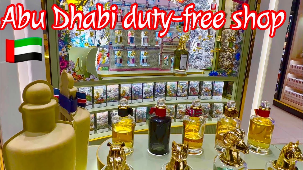 Duty-free Travelling  | Shopping in Abu Dhabi Airport ￼|  #uxury #abudhabi  #dutyfree #dubaimall #4k