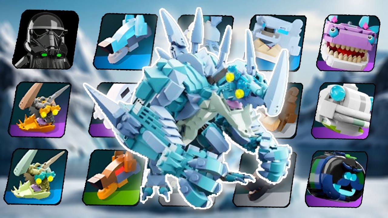 Frost Brute vs 3 of EVERY Mob! LEGO Fortnite