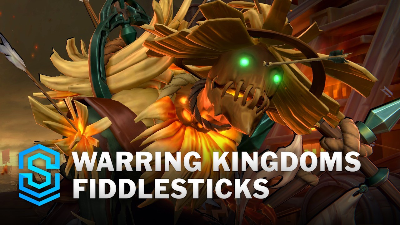 Warring Kingdoms Fiddlesticks Wild Rift Skin Spotlight