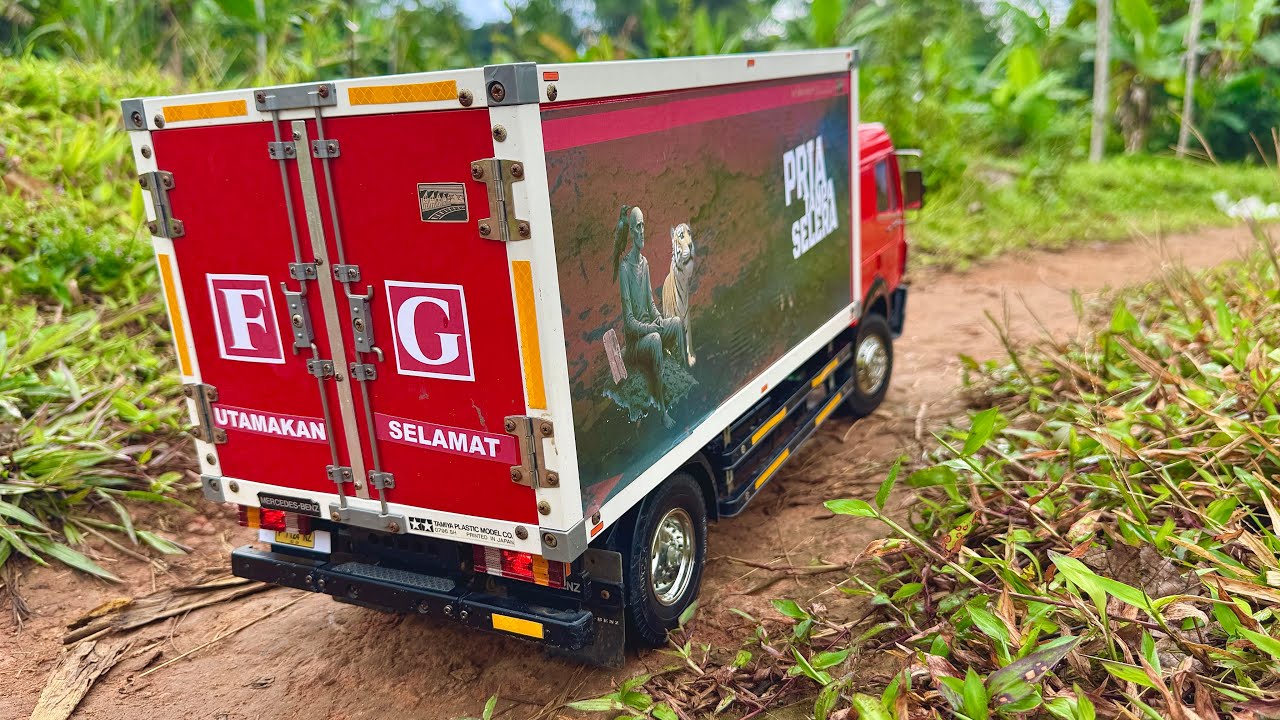 Nyari sampingan muat pupuk | RC Tamiya Truck