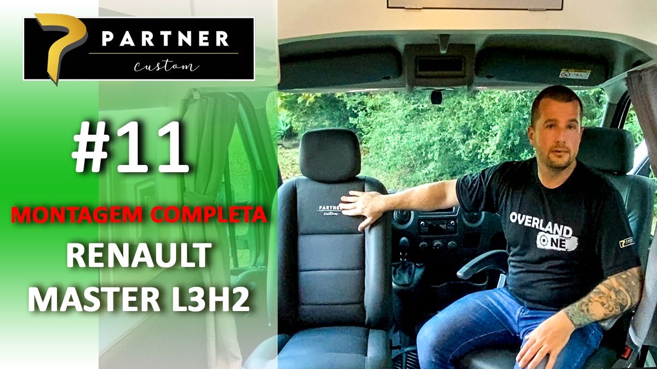 #11 - Partner Custom # MONTAGEM DE MOTOR CASA PRÁTICO NA RENAULT MASTER L3H2 #