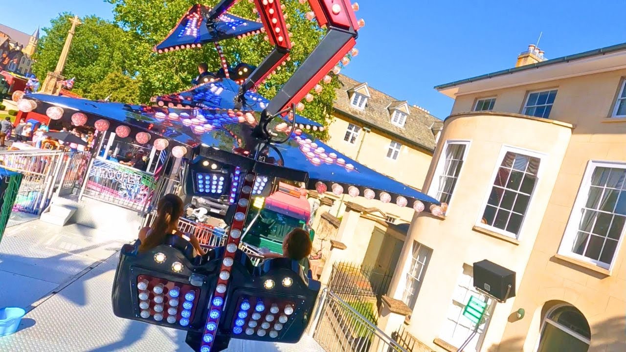 Perrin Mott's Trooper XL @ Oxford St Giles' Fair 2023 - Super Trooper that goes backwards!