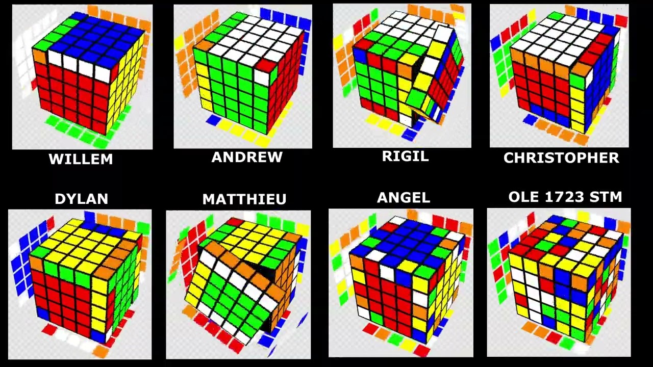 5BLD Race Season 3 | Eight cubers, one scramble | Intermediate level