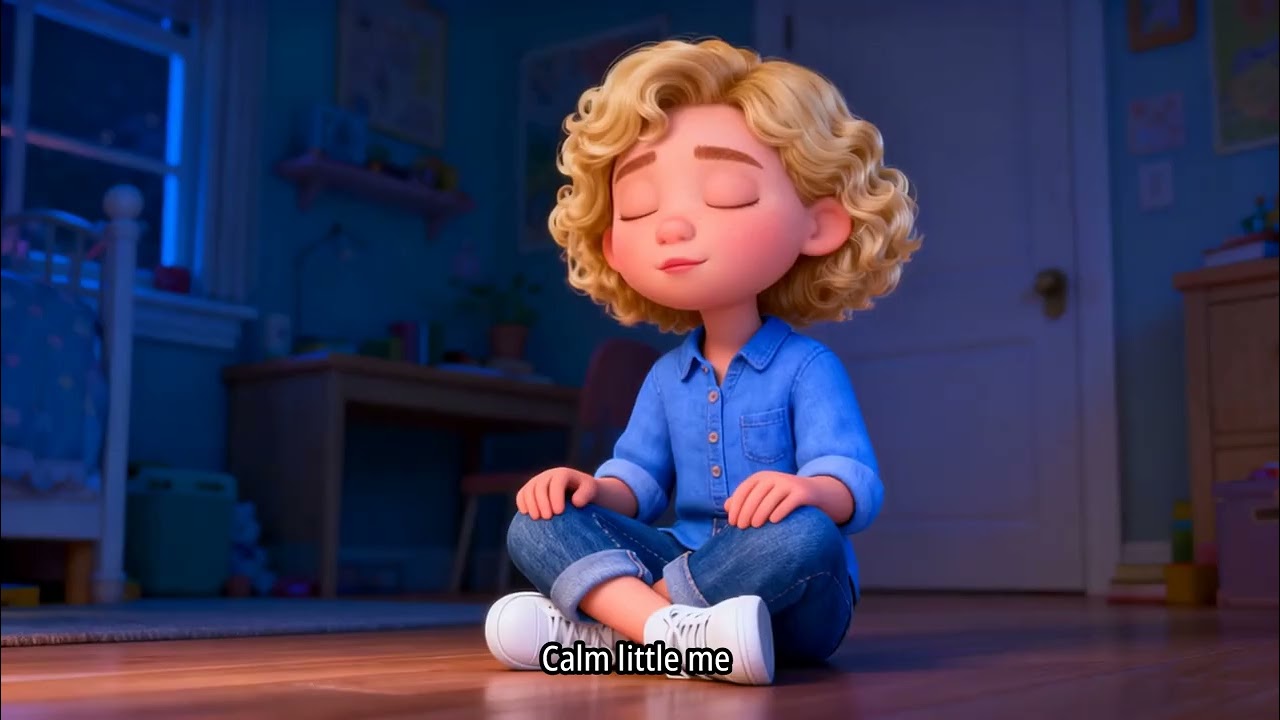 Calm Little Me Song 🫧 | Breathe + Count | Emotions Song for Kids