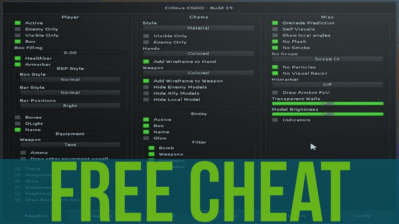 CS:GO | Free decent HvH Hack - Cr0nus.net