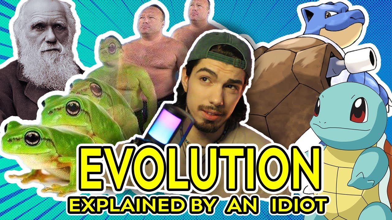 From Fish to Funny: Evolution Theories Explained by an Idiot | JonsterShow