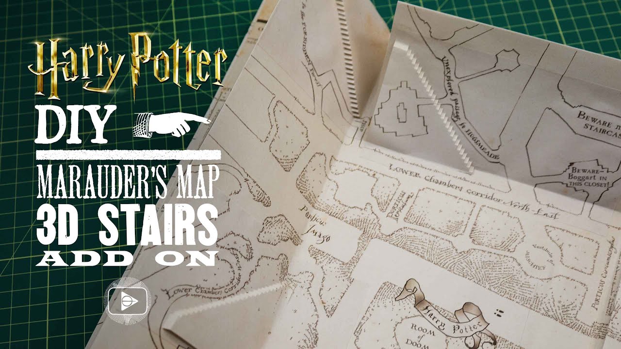 Marauder's Map 3D Stairs Add On!