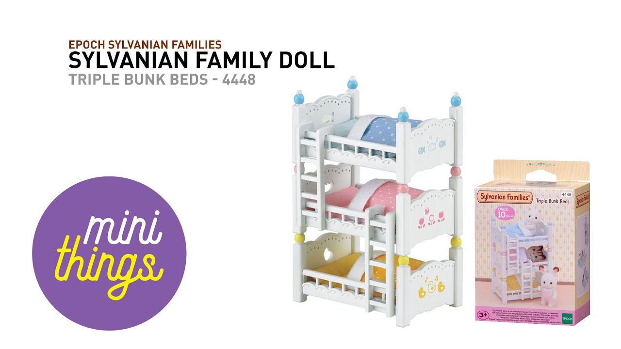 Sylvanian Families Triple Bunk Beds - Epoch
