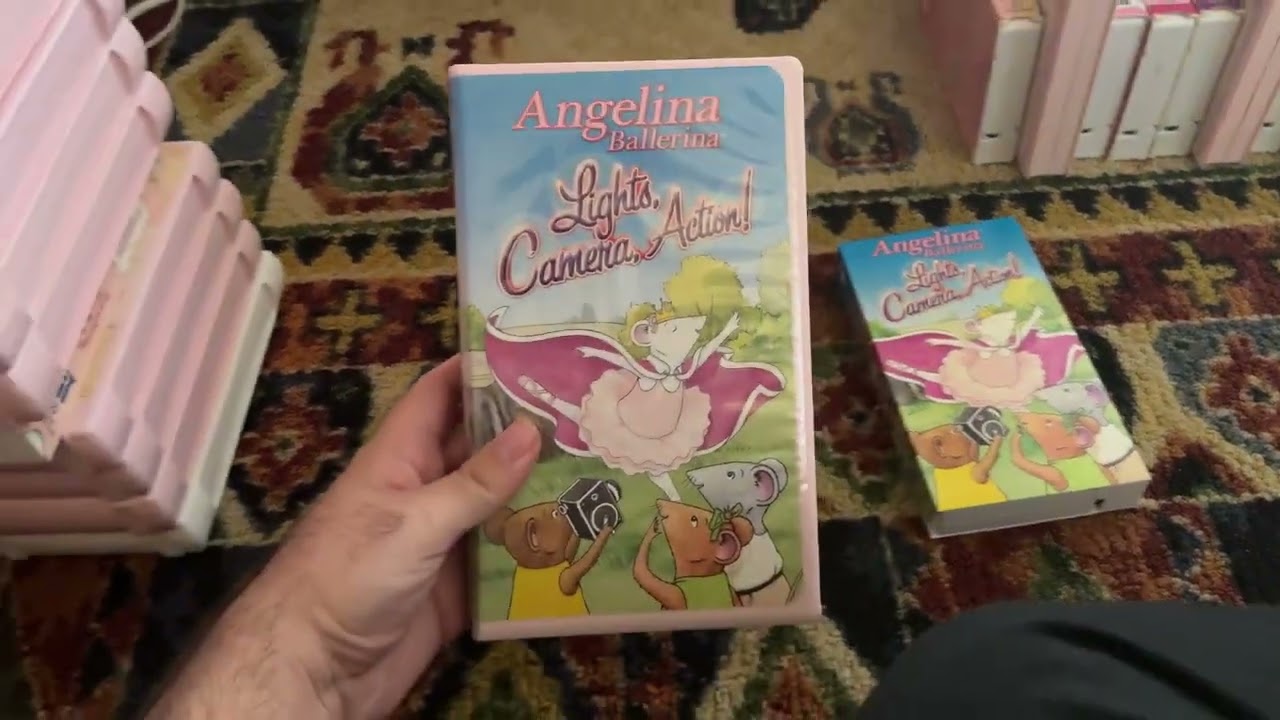 My Angelina Ballerina VHS Collection
