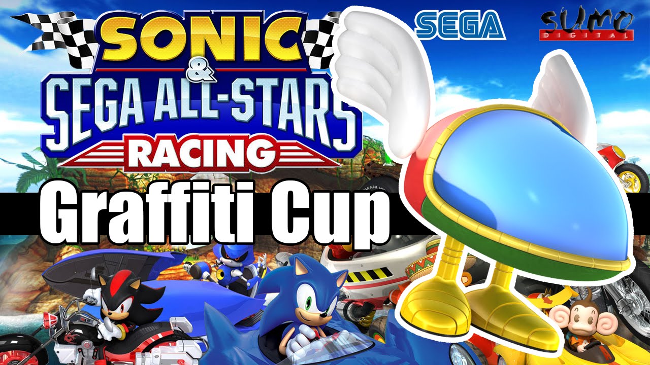 Sonic AllStar Racing; Graffiti Cup with Opa Opa