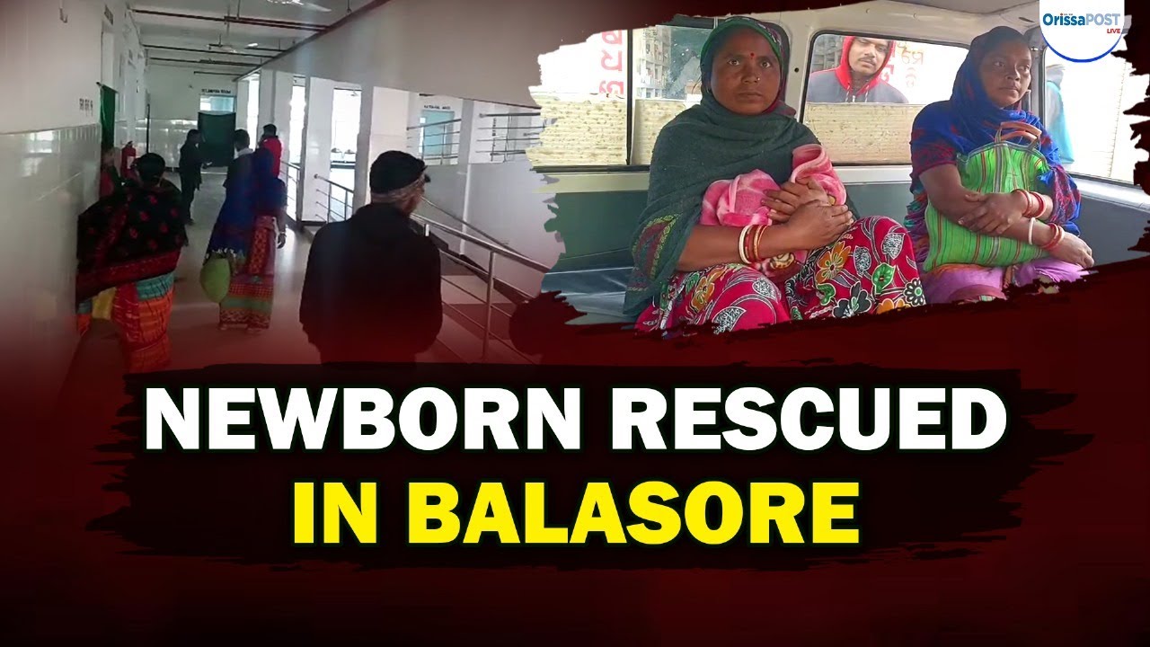 Newborn baby rescued from roadside in Balasore | Police begin investigation