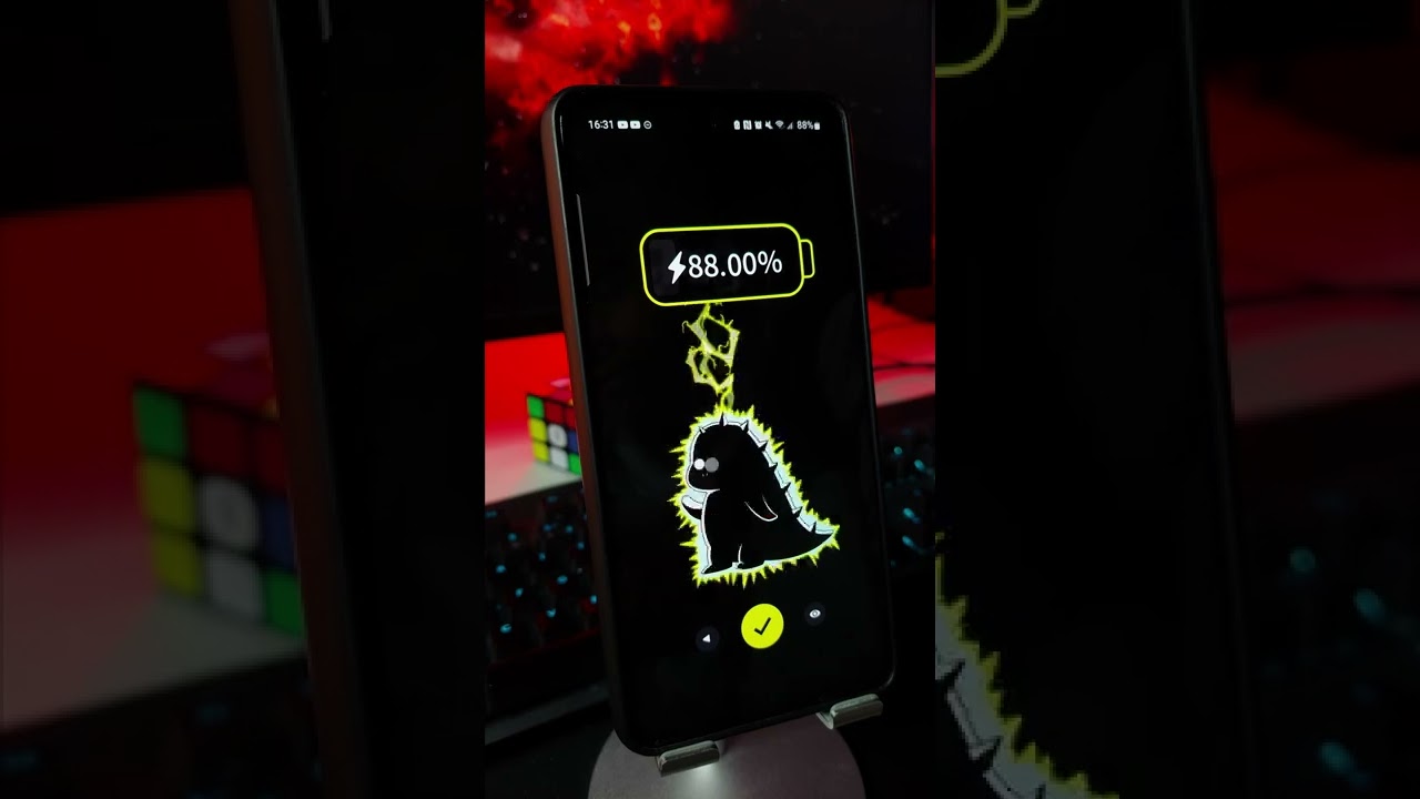 Carga Animada para tu Celular #trucos #tips #app #android #tecnologia #bateria
