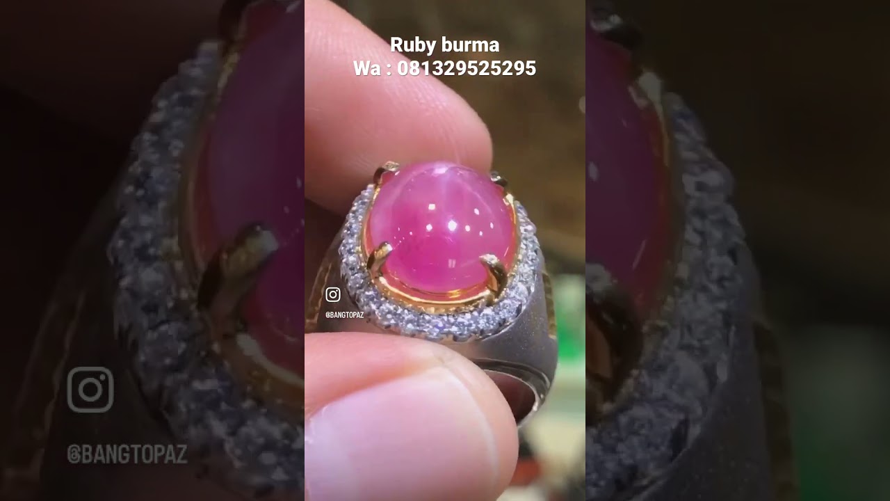 Ruby burma #ruby #rubyring #rubystone #rubyburma
