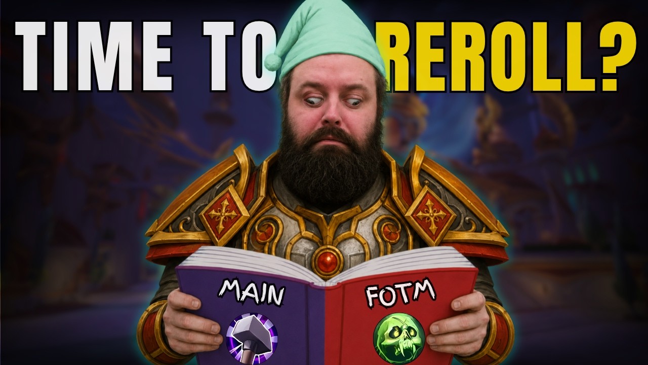 When Should You Actually Reroll in WoW?