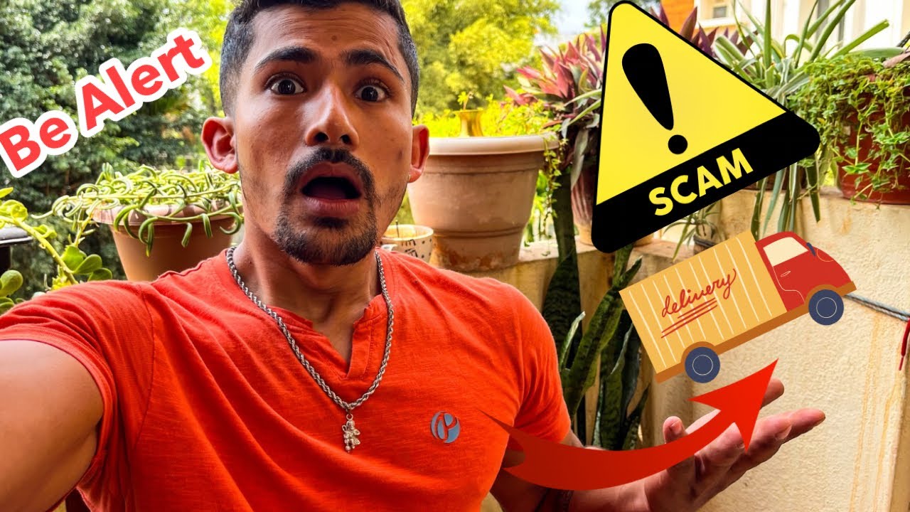 SCAM Alert 🚨 DHL Courier SCAM😡 DevAni vlogs