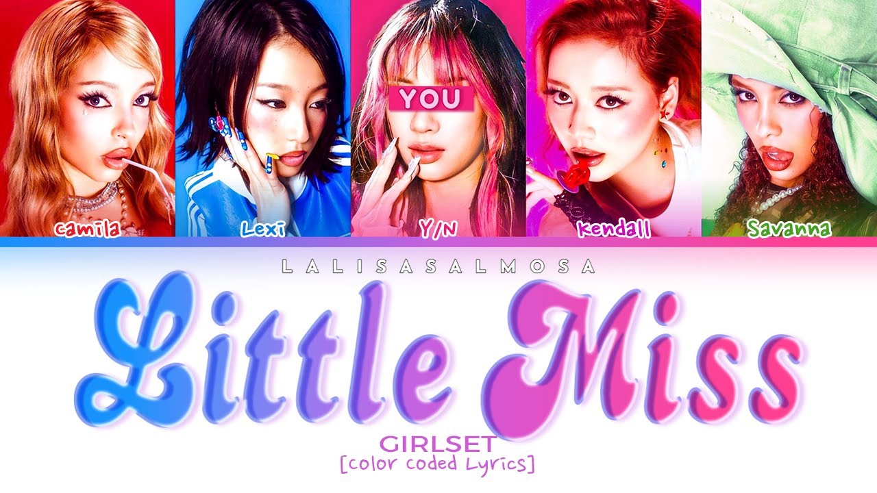 GIRLSET & YOU AS A MEMBER | LITTLE MISS | [Karaoke 5 Members Version]