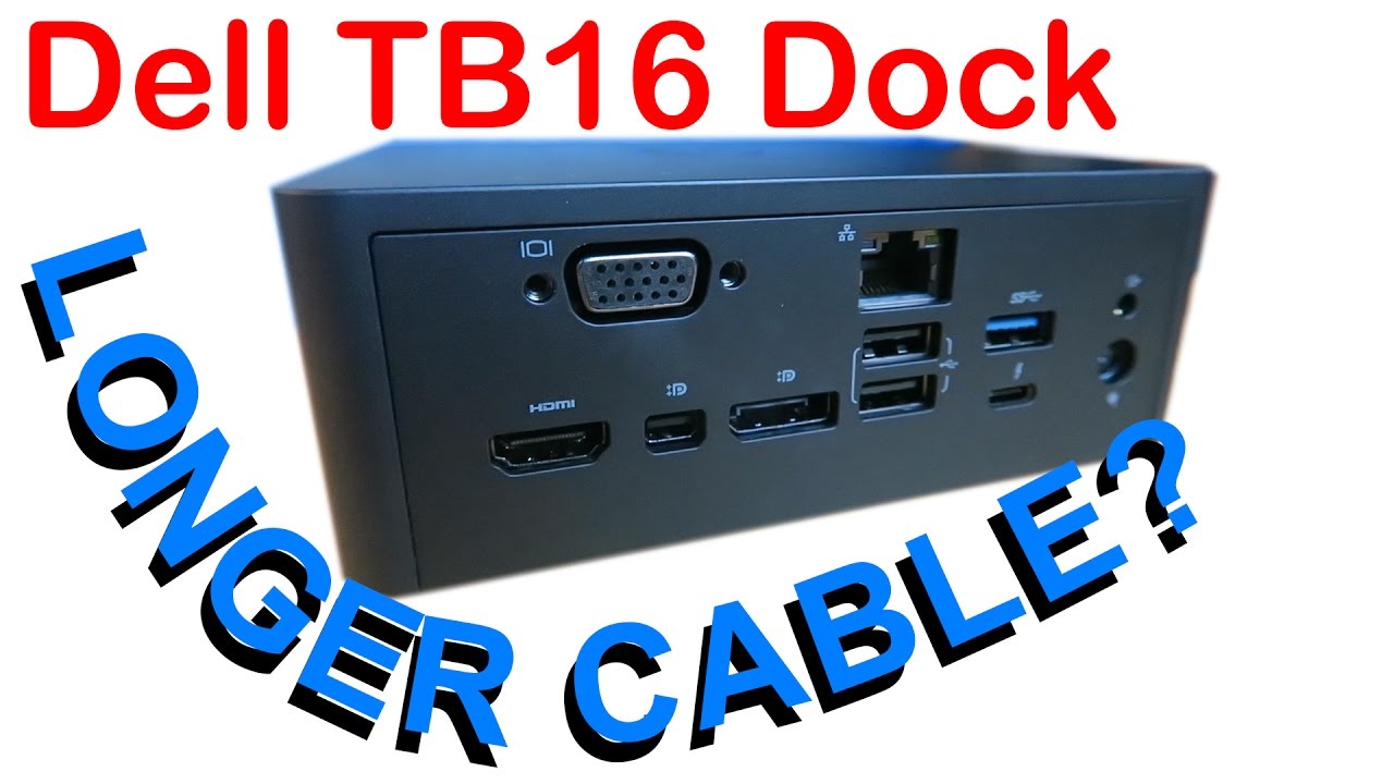Longer Dell Thunderbolt Dock TB16 Cable?
