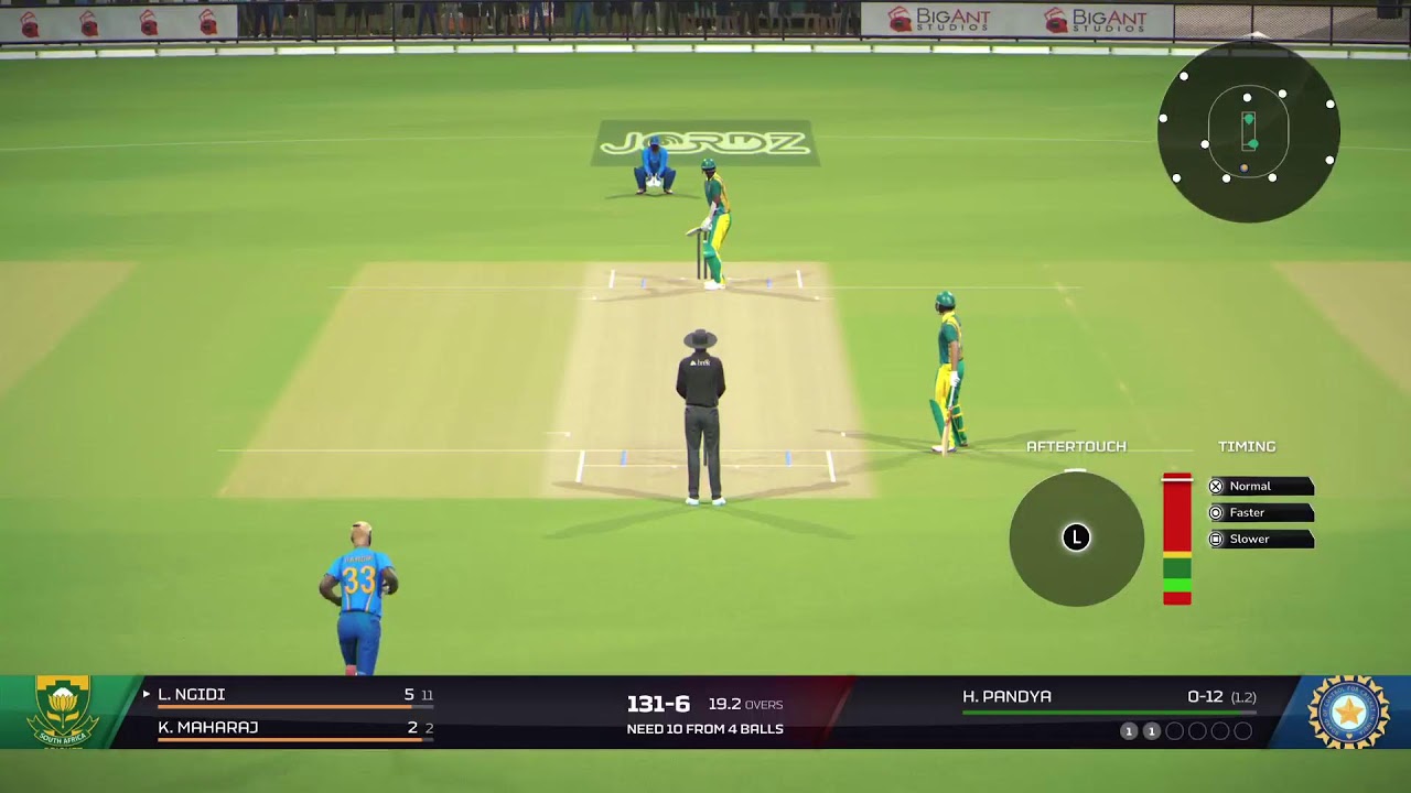 ICC T20 World Cup. Semi final India VS SA