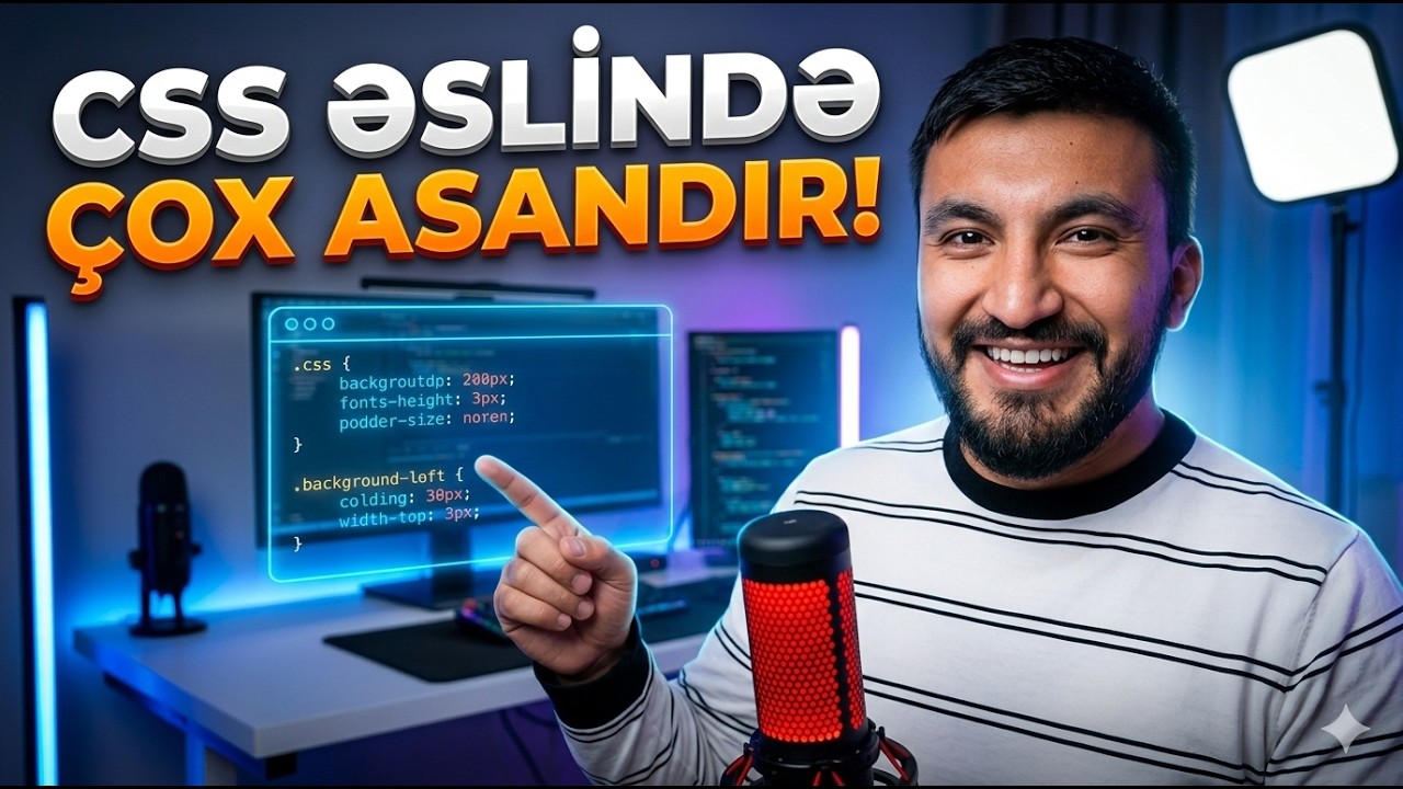 CSS-ə Giriş, CSS Nədir? - CSS DƏRSLƏRİ #1