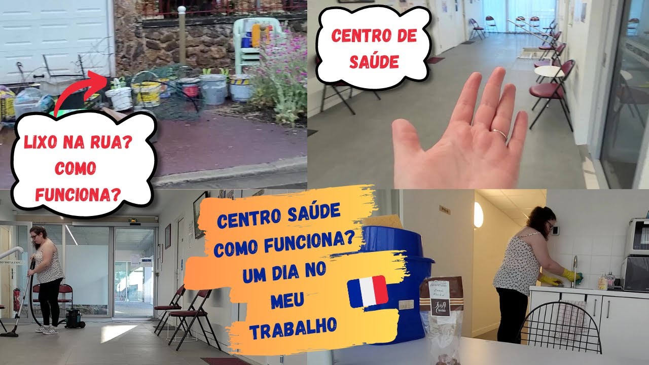 COMO É O CENTRO DE SAÚDE NA FRANÇA? | UM DIA COMIGO NO TRABALHO 🇨🇵🙄🙂