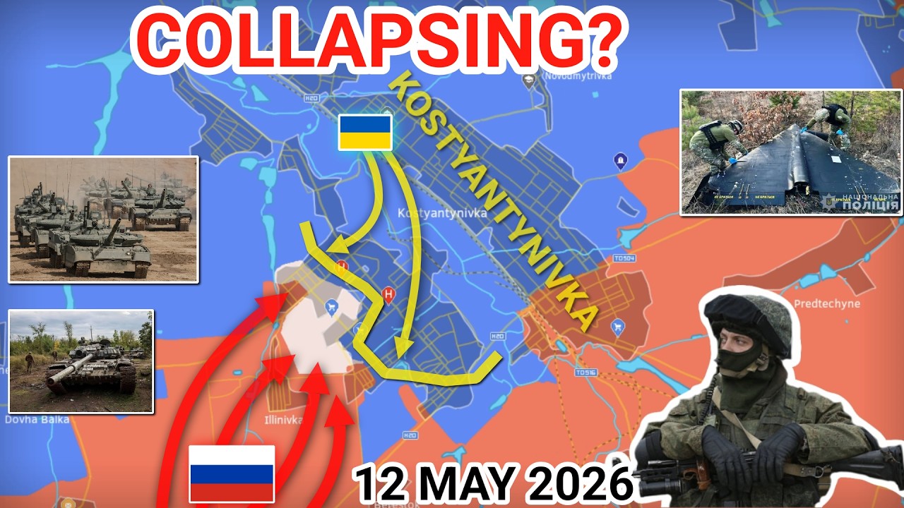 Western Kostiantynivka Defenses Breached | Frontline Shift After Weeks of Stalemate [12 May 2026]