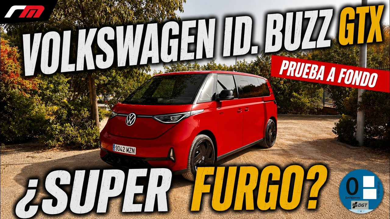 VW ID. BUZZ GTX | MONOVOLUMEN ELÉCTRICO | BEV | PRUEBA A FONDO | revistadelmotor.es