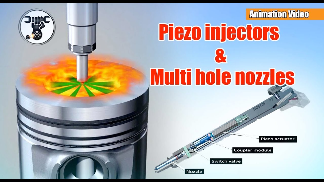 Piezo injectors and Multi hole nozzles