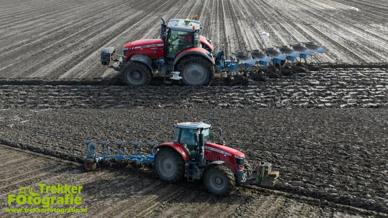 Ploegen 2024 | N de Jong | Wiersma Agriworks | Ploughing | Pflugen | MF + Lemken