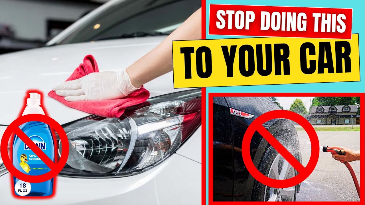 20 Car Cleaning MISTAKES You Must Avoid!😱 (Car Owners Beware!)