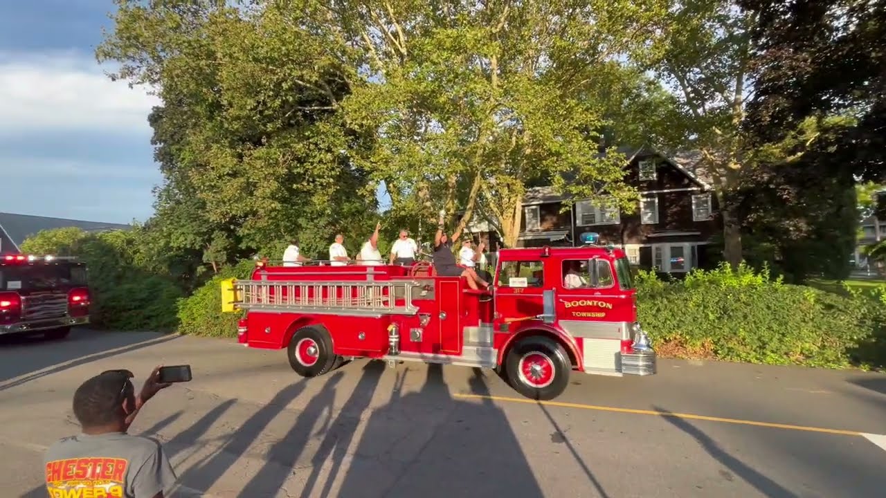 Boonton NJ  Labor Day Parade Departure 2023