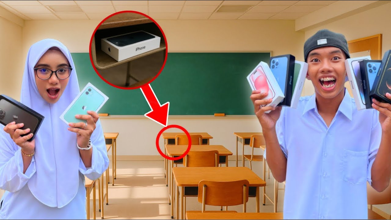 ADIK CARI PHONE TERSEMBUNYI DI SEKOLAH! 