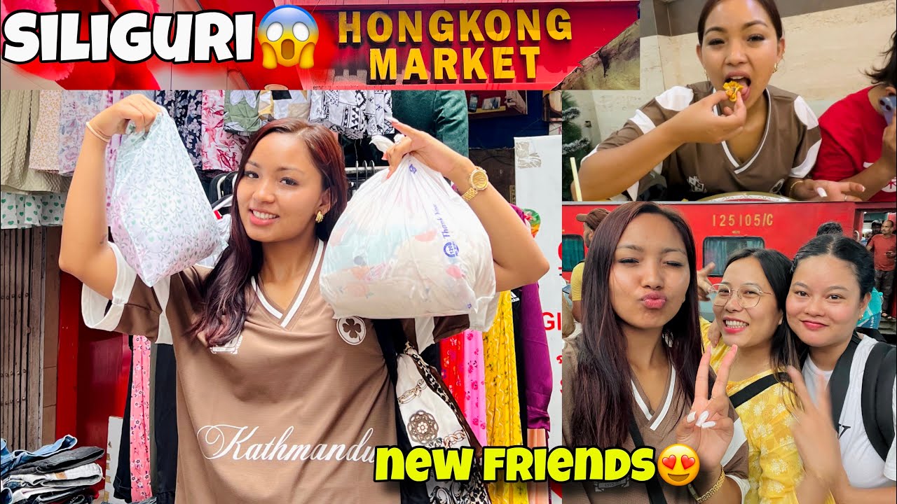 SILIGURI HONGKONG MARKET 1st TIME😍😱|| CHEAPEST* HAUL VIDEO@Pikaa1998 ♥️