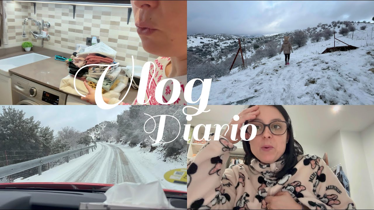 POR FIN NIEVA ❄ PASAMOS LA TARDE EN LA NIEVE ⛄ APROVECHO ESTO EN LAS REBAJAS DE ZARA 📦 NUESTRO FINDE