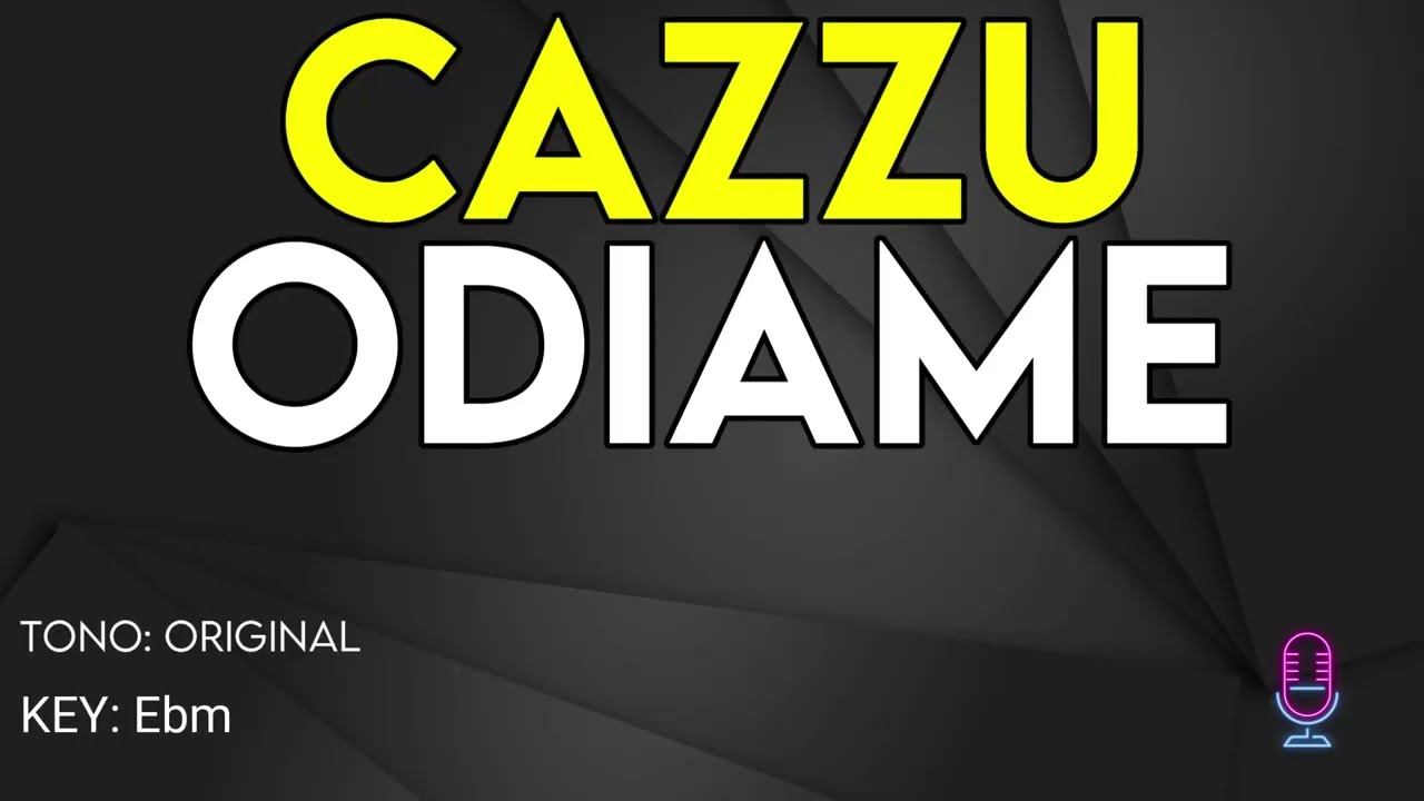 Cazzu - Ódiame - Karaoke Instrumental