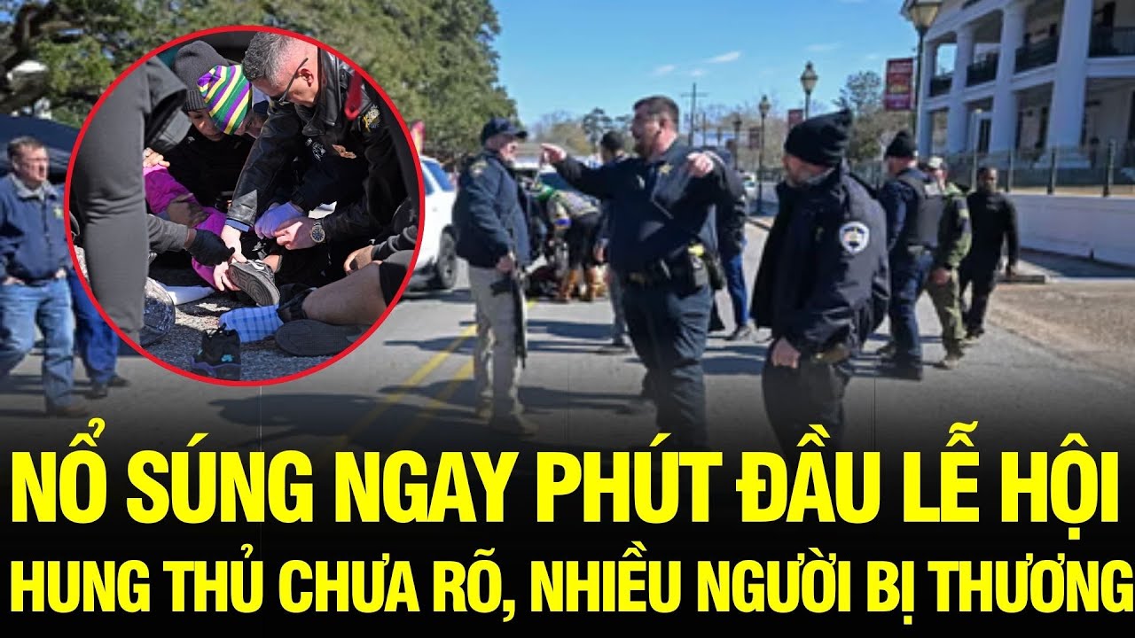 Tin NÓNG: Nổ súng ngay phút đầu lễ hội, nhiều người bị thương, chưa xác định người nổ súng