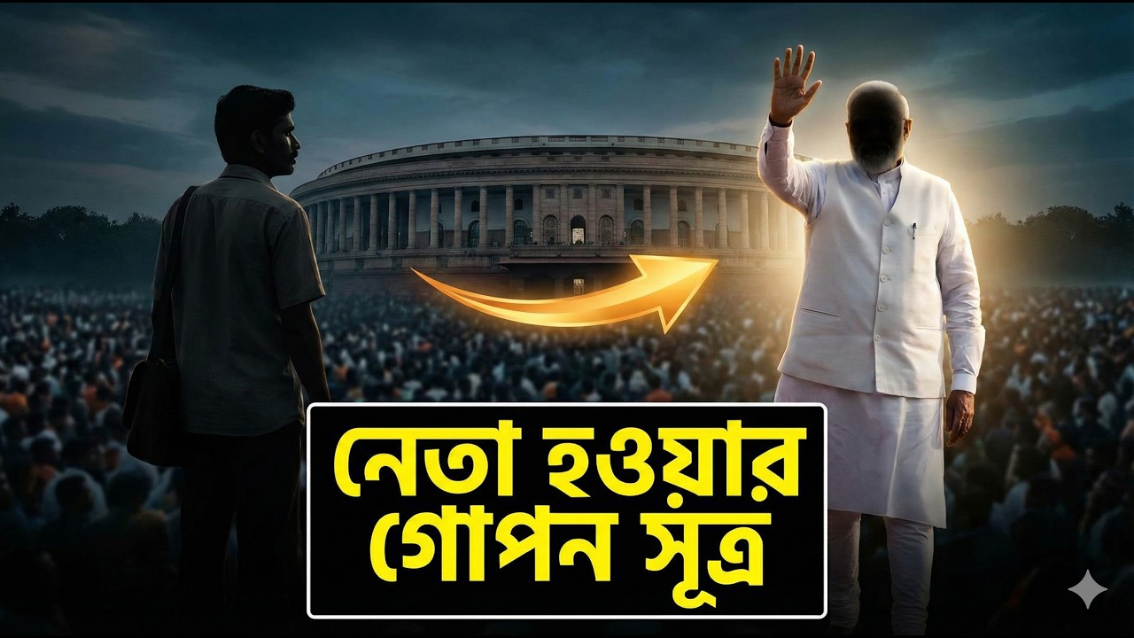 রাজনীতিতে আসার আসল রাস্তা 🤫 | How to Become a Politician in India? (The Hidden Reality)