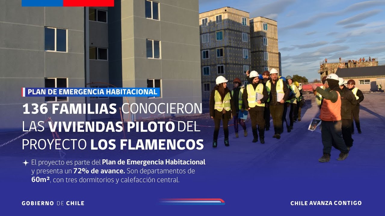 136 familias visitan la vivienda piloto en Punta Arenas| Plan de Emergencia Habitacional 🏡❄