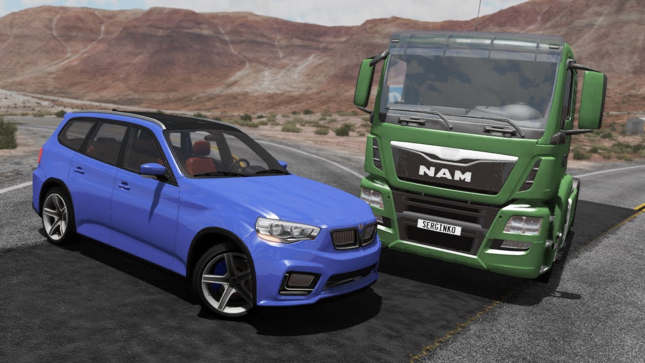 Bus & Truck Crashes 14 - BeamNG. Drive