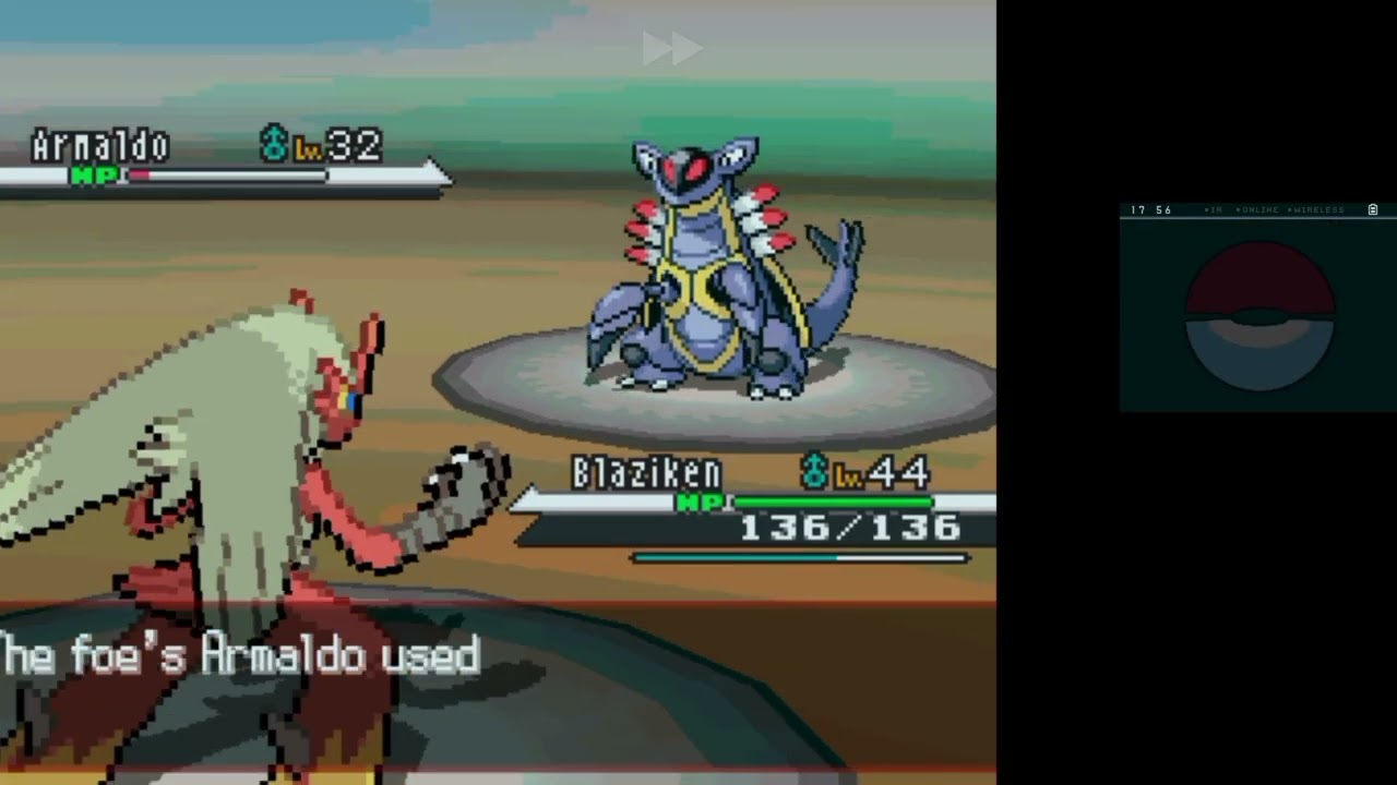 Pokémon Vintage White:#11 tão batendo no meu Blaziken
