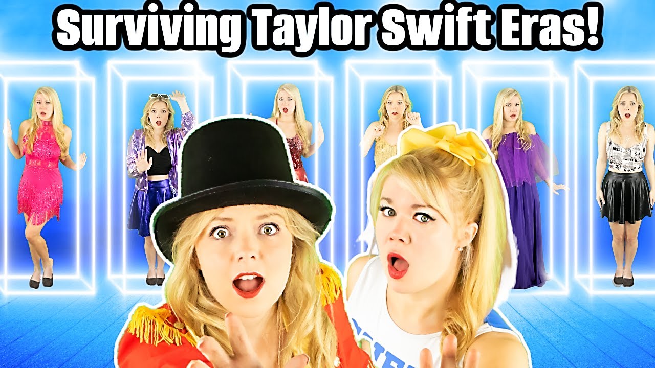 Surviving Every TAYLOR SWIFT ERA! Collab with @thejessicakaylee